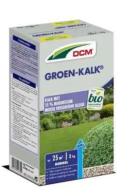 DCM groen-kalk 2kg, 25m² | Voordelig