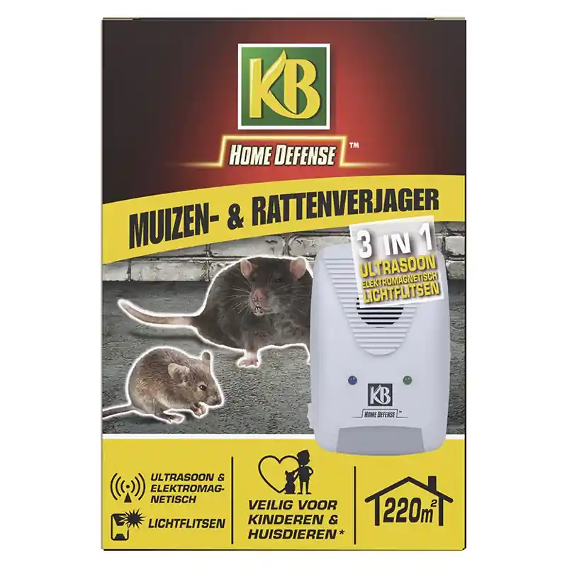 Net binnen - KB Home Defense muizen- en rattenverjager
