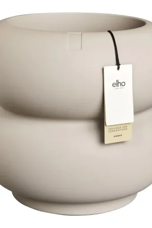 Elho Amber Roll Low 43 - Ø43xH40 cm - Binnen en Buiten - 100% gerecycled | Net binnen