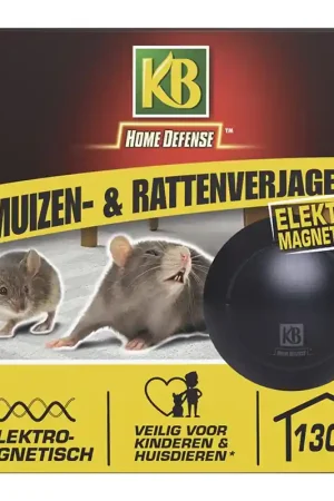 KB Home Defense muizen- en rattenverjager elektromagnetisch | Uitverkoop
