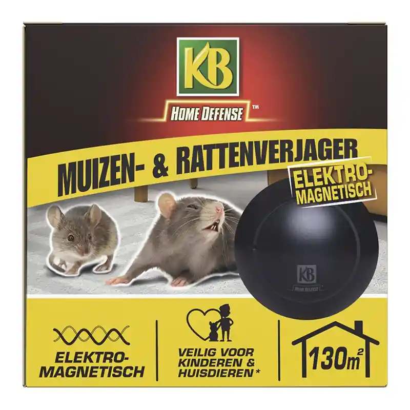 KB Home Defense muizen- en rattenverjager elektromagnetisch | Uitverkoop