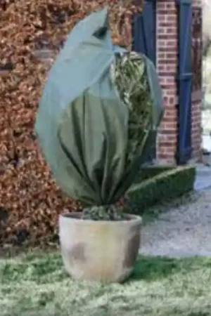 Laatste kans | Winterafdekhoes rits 250x314xØ200cm groen