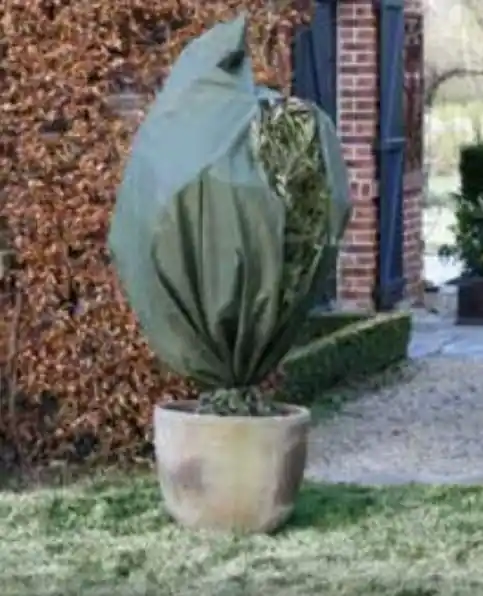 Laatste kans | Winterafdekhoes rits 250x314xØ200cm groen