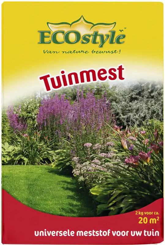 Voordeelprijs - ECOstyle tuinmest 2 kg