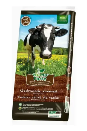 HumuForte gedroogde koemest korrels 40L | Premium
