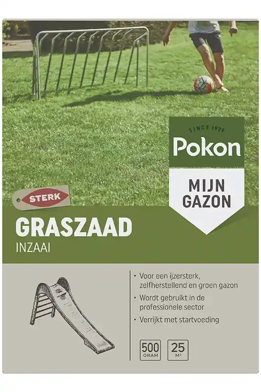 Direct van de fabrikant | Pokon graszaad inzaai 25m²