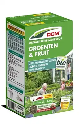 Op = op - DCM meststof groenten en fruit 1,5kg, 20m²