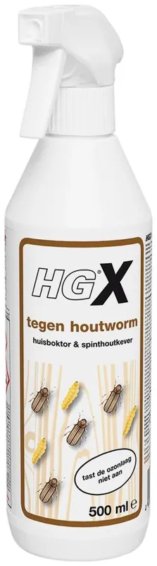 Professionele kwaliteit - Houtwormspray 0.5l