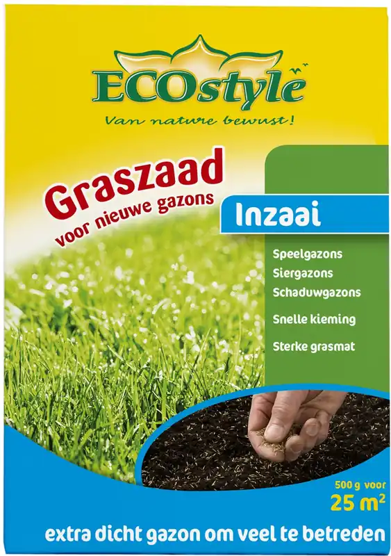 ECOstyle graszaad-inzaai 500 gr | Actieprijs