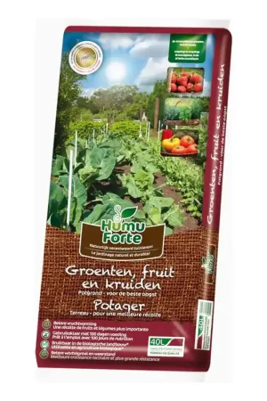 HumuForte BIO potgrond groenten, fruit en kruiden 40L - Prijs verlaagd