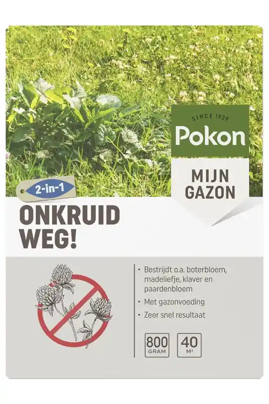 Pokon onkruidbestrijder gazon 40m² | Scherpe prijs