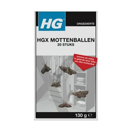Nieuw product | HG mottenballen