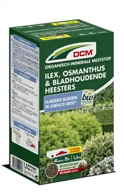 DCM meststof ilex, osmanthus en bladhoudende heesters - Veel gevraagd