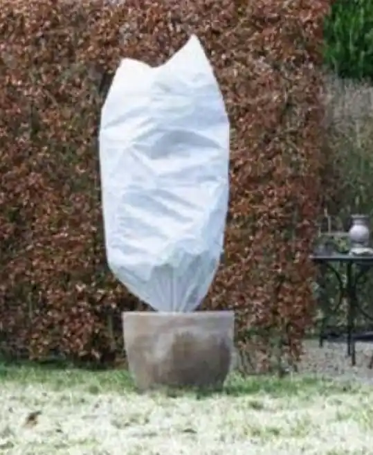 Winterafdekhoes koord 100x80xØ50cm wit - Topprijs
