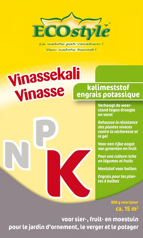 Goed beoordeeld | ECOstyle vinassekali 800 gr