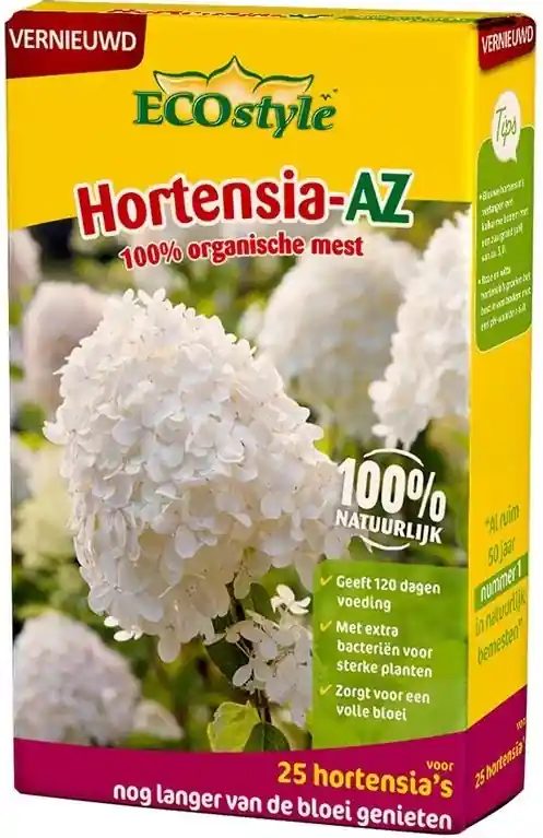 Vanaf nu beschikbaar - ECOstyle hortensia-AZ 800 gr