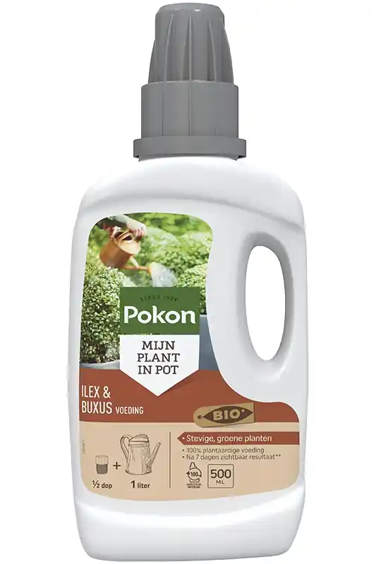 Aanbieding - Pokon bio buxus en ilex voeding 500 ml