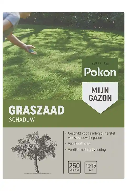Pokon graszaad schaduw 15m² | Eenvoudig retourneren