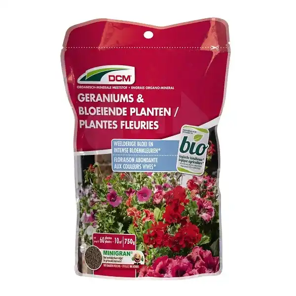 DCM meststof geranium en bloeiende planten | Bespaar meer