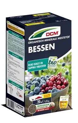 DCM meststof bessen - Tijdelijke actie