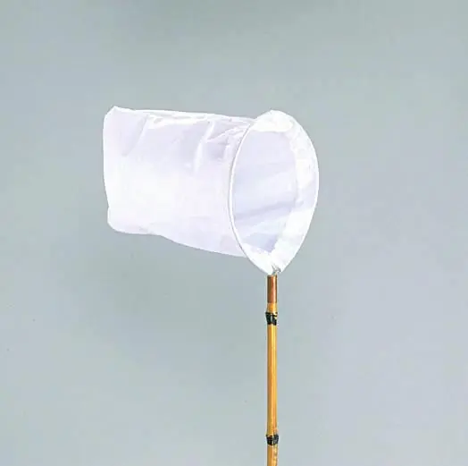 Online bestelbaar - Bamboeschepnet, 150 cm fijnmazig net