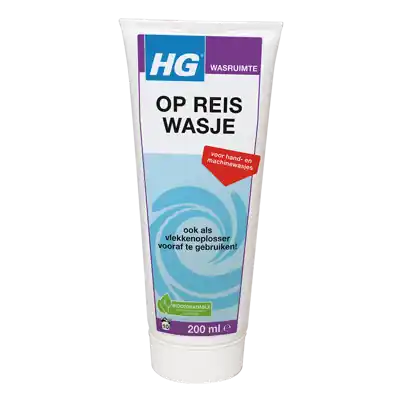 Nieuwe release - HG op-reis-wasje 200 ml