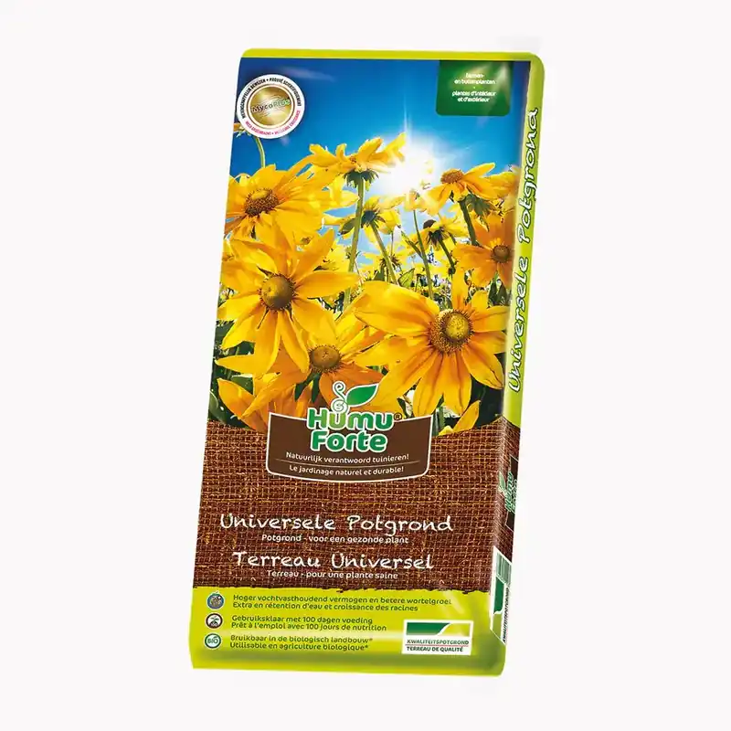 Veel gekozen | HumuForte BIO potgrond geranium en bloembakken 40L