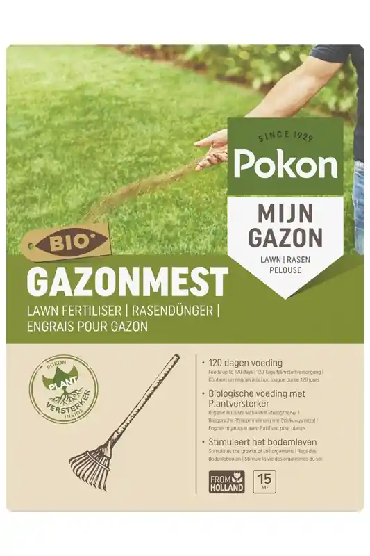 Populair bij klanten | Pokon bio gazonmest 15m²