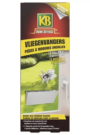 KB Home Defense raamvliegenval | Aanrader