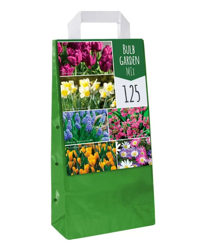 Tas met 125 bollen Bulb Garden Mix | Nieuw product