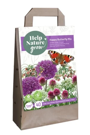 Tas Help Nature Grow, vlindermengsel | Actie