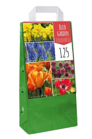 Tas met 125 bollen Bulb Garden Colourful | Klantfavoriet