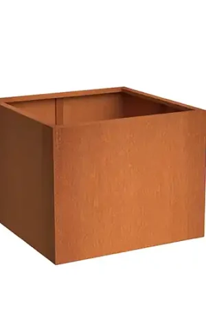 Verlaagde prijs | Cortenstaal plantenbak 140x140x80 cm