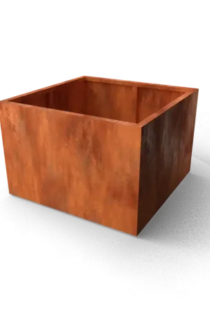 Extra voordeel | Cortenstaal plantenbak 120x120x80 cm