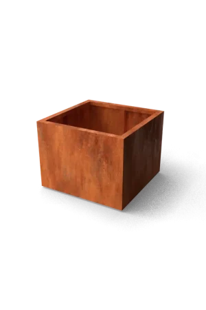 Favoriet van klanten - Cortenstaal plantenbak 80x80x60 cm