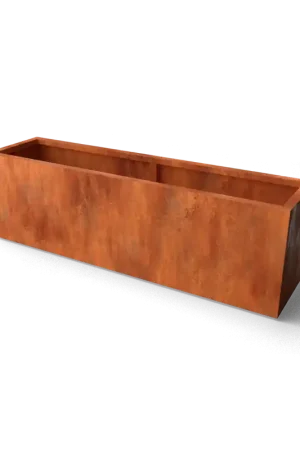 Uitverkoop | Cortenstaal plantenbak 200x50x60 cm
