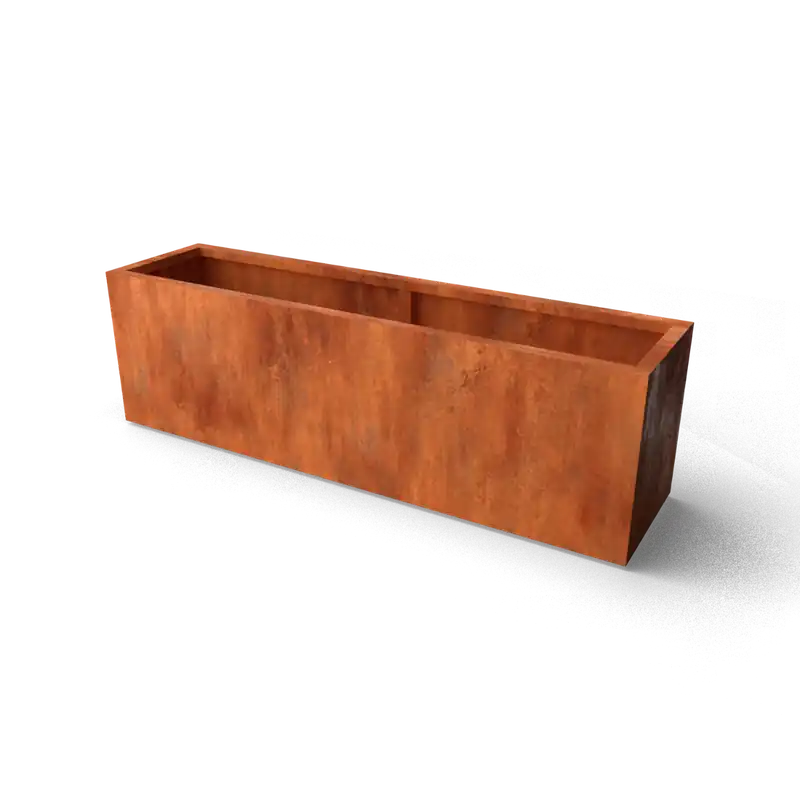 Uitverkoop | Cortenstaal plantenbak 200x50x60 cm