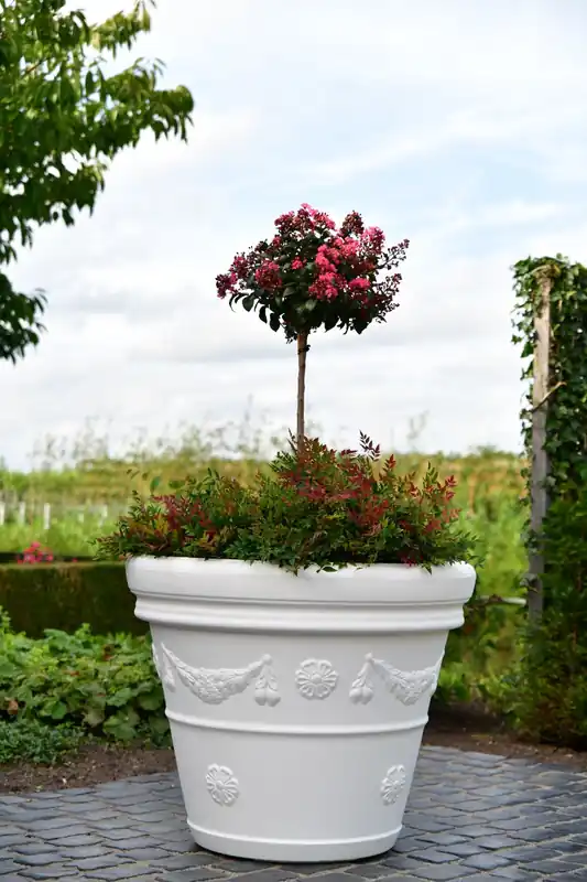 Veel voordeel - Plantenbak Felice 100 Wit