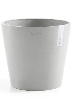 Slechts tijdelijk | Ecopots Amsterdam white grey