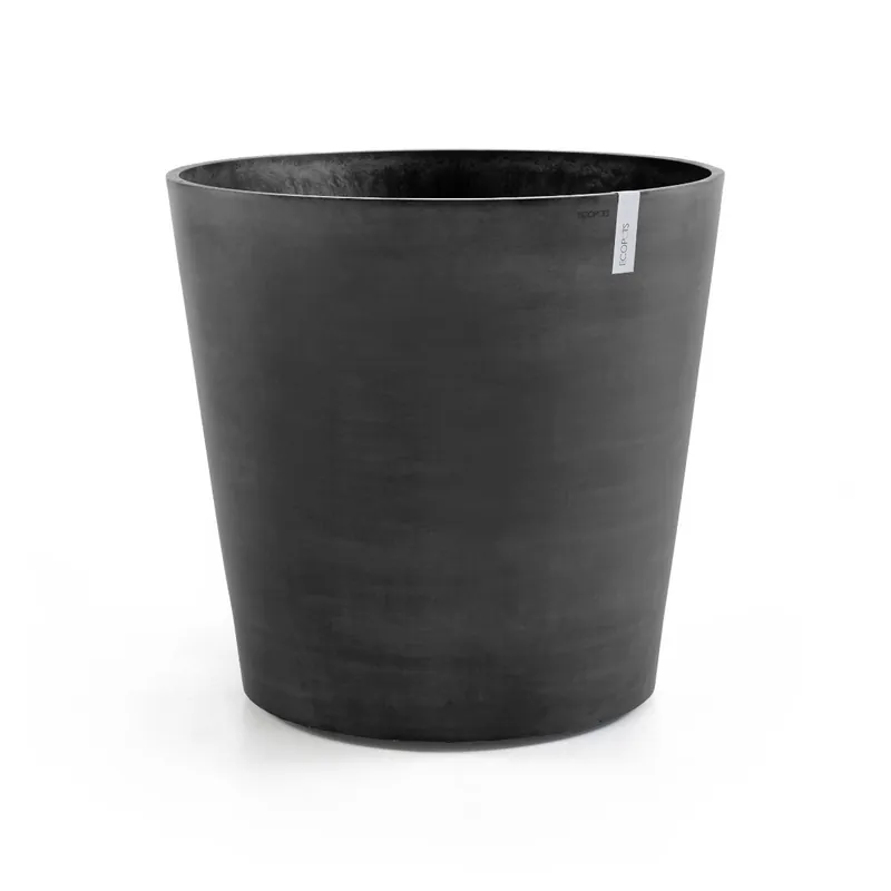 Ecopots Amsterdam Dark grey Met wielen - Veel voordeel