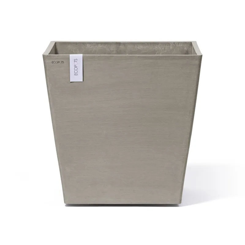 Ecopots Rotterdam Taupe Met wielen | Voordeelprijs
