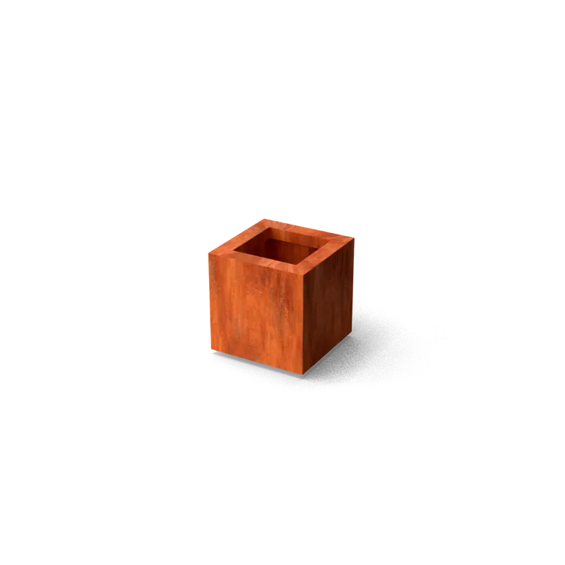 Cortenstaal plantenbak 30x30x30 cm | Trending