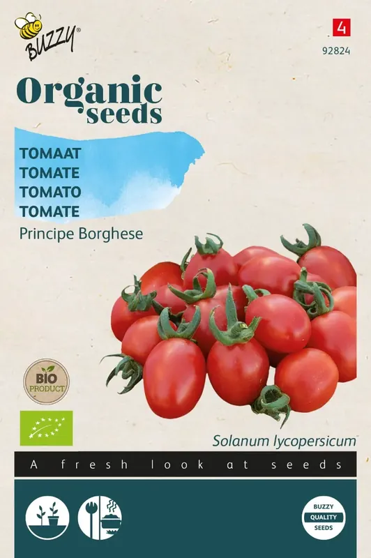 Vanaf nu beschikbaar - Tomaten Principe Borghese (BIO)