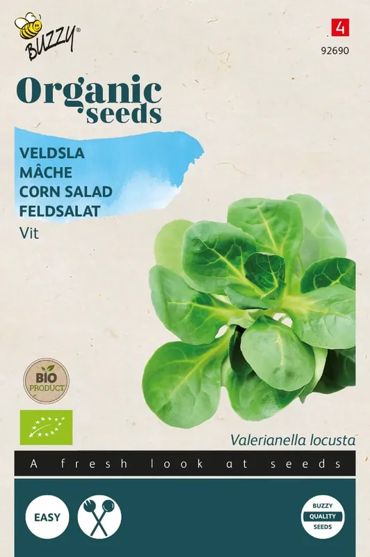 Veldsla Vit (BIO) | Klaar voor verzending