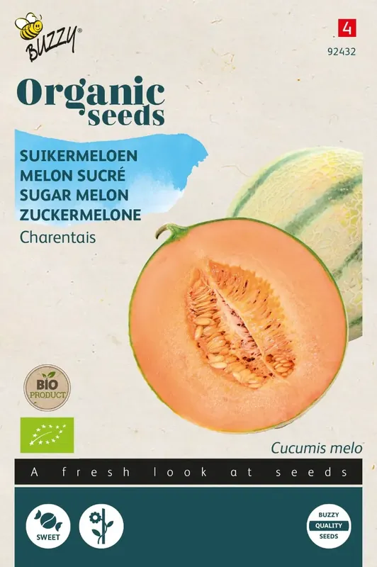 Suikermeloen Charentais (BIO) - Gratis retourneren