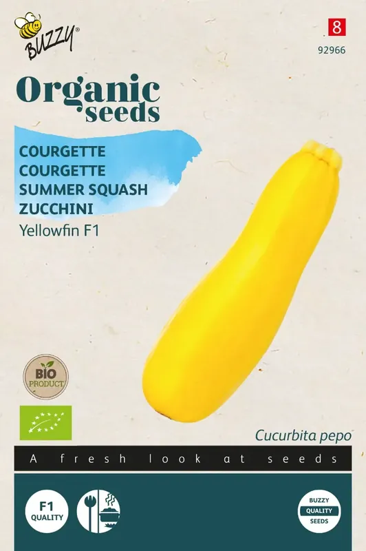 Favoriet van klanten | Courgette Yellowfin F1 (BIO)