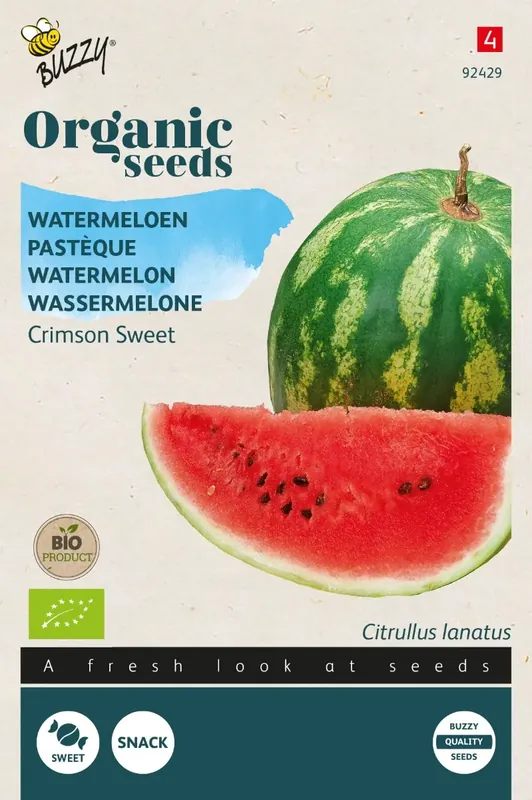 Veel voordeel | Watermeloen Crimson Sweet (BIO)