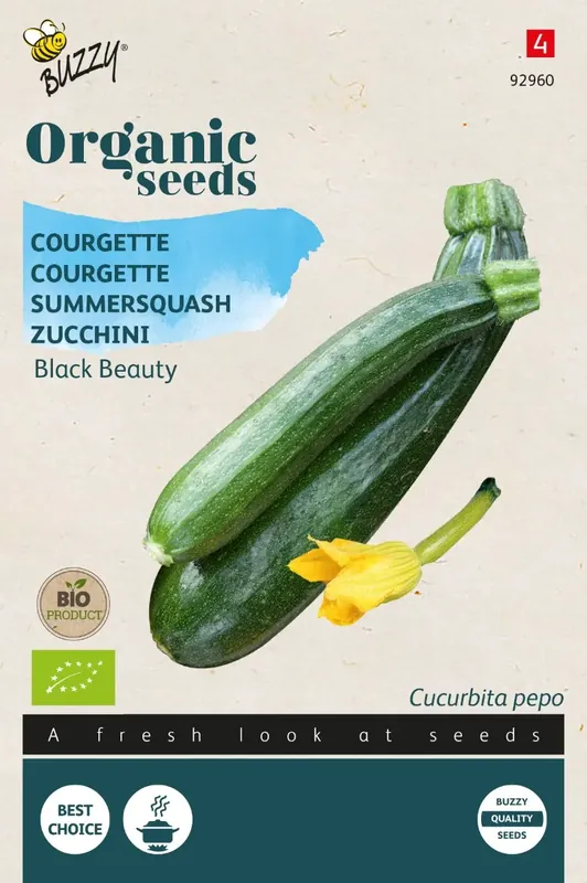 Courgette Black Beauty (BIO) - Net toegevoegd