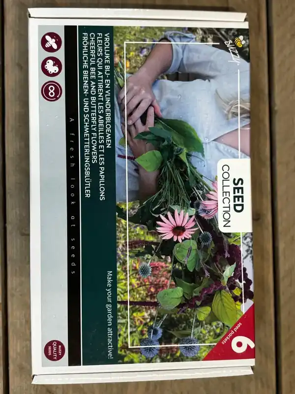 Extra korting | Zaaipakket Vrolijke bij- en vlinderbloemen