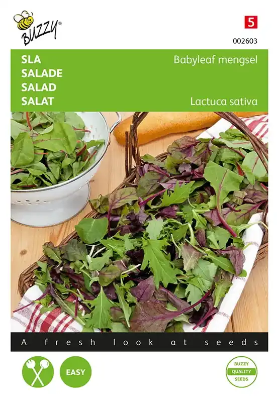 Bestelbaar | Sla Babyleaf mengsel